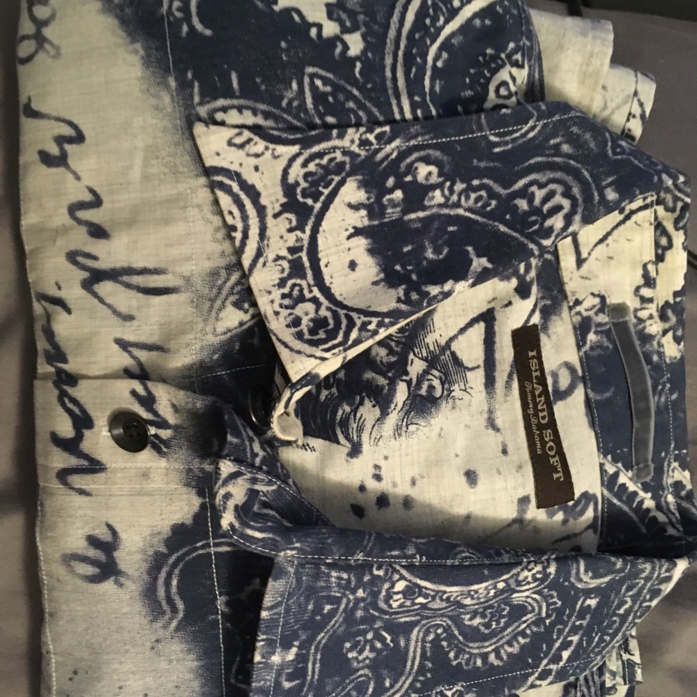 Island soft tommy Bahama dress shirt